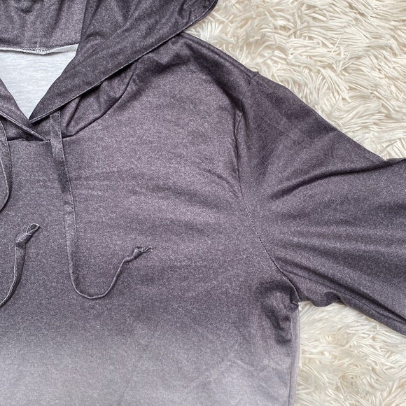 Boutique LS Hooded Top 💗 Gray - Picture 7 of 9